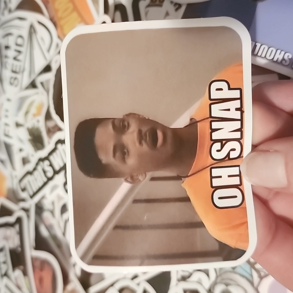 10/$10 Will Smith Vinyl Sticker